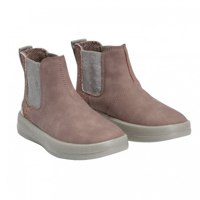 Heydude オーロラ ユース リサイクル レザー アンティーク ローズ