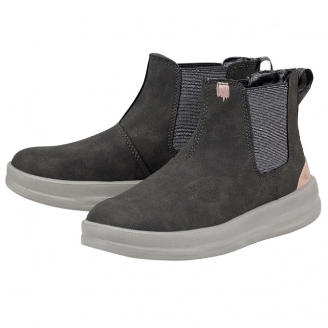 ヘイデュード オーロラ ユース リサイクル レザー グラニット