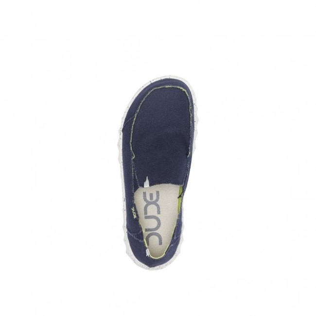 Heydude Farty ファンク レディース ネイビー ライム