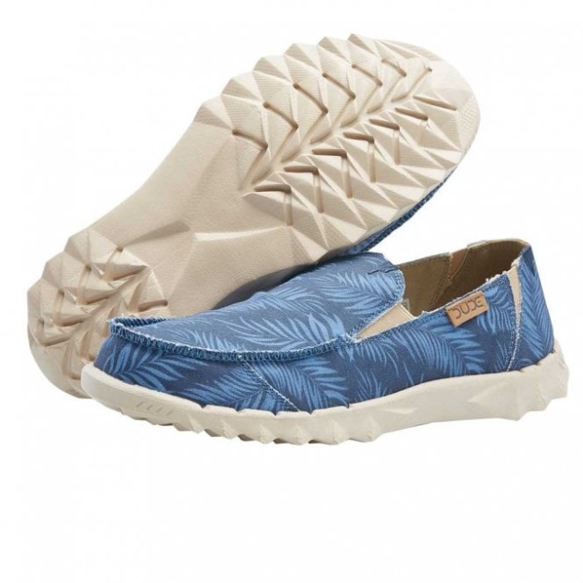 Heydude Farty プリント キャンバス トロピカル ブルー