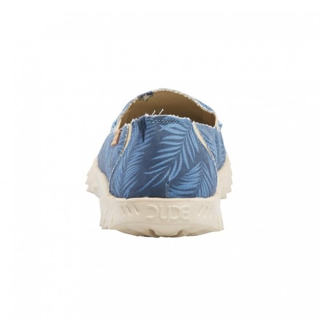 Heydude Farty プリント キャンバス トロピカル ブルー