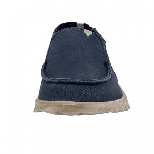 Heydude Farty ウォッシュド キャンバス ブルースペース