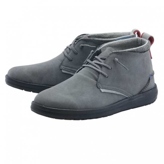 Heydude Jack リサイクルレザー ダークグレー