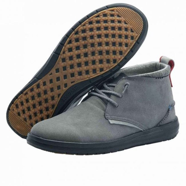 Heydude Jack リサイクルレザー ダークグレー