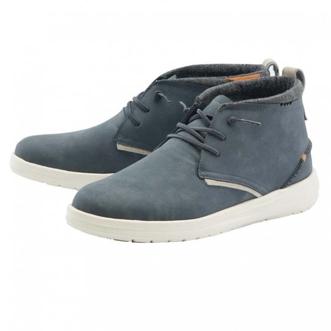 ヘイデュード ジャック リサイクルレザー ネイビー