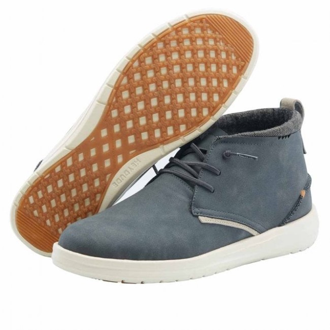 ヘイデュード ジャック リサイクルレザー ネイビー