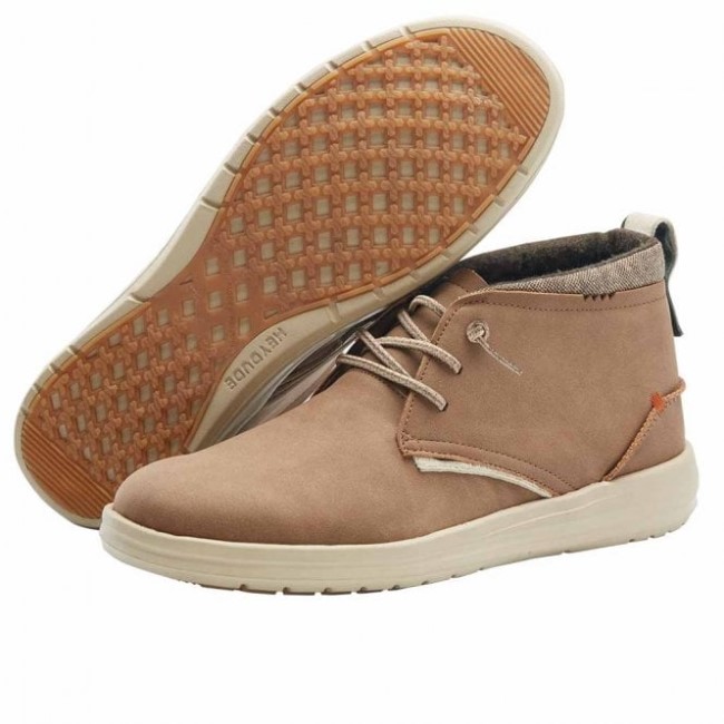 Heydude ジャック リサイクル レザー ナット