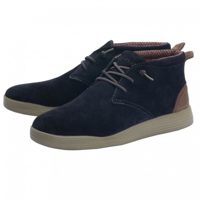 Heydude Jo スエード オーシャン ブルー