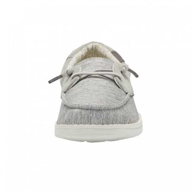 Heydude ライラ リリー シャンブレー アイス グレー