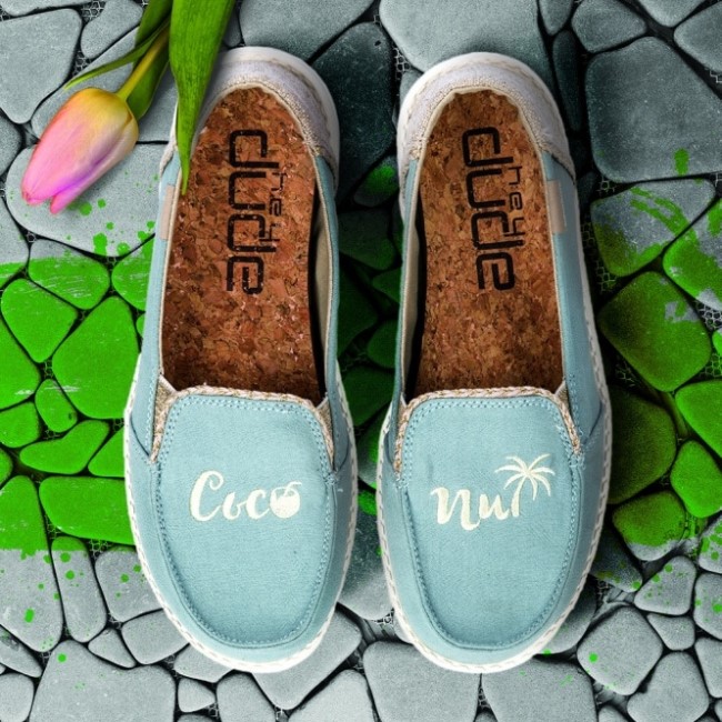 Heydude レナ ナチュラル アクア ヘイズ