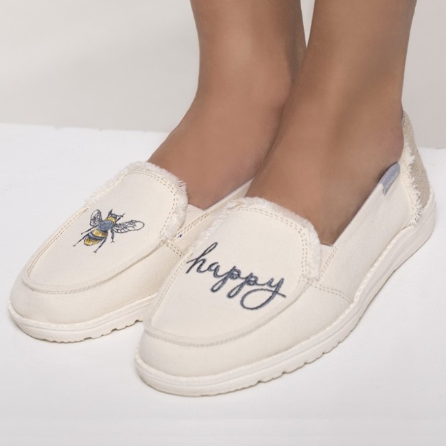 Heydude レナ ナチュラル カメダブ