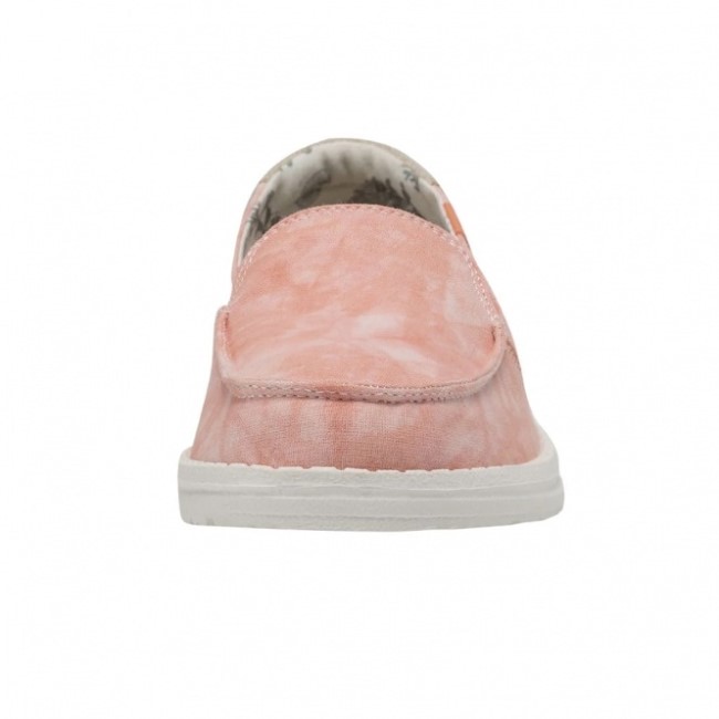 Heydude レナ タイダイ ピーチ