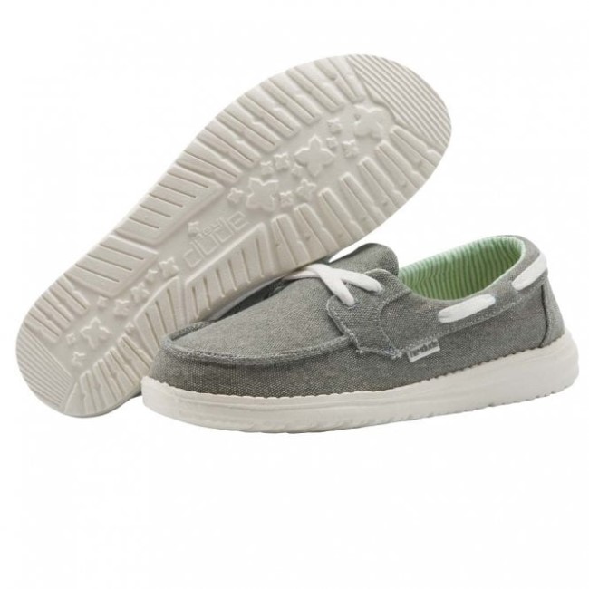 Heydude リリー クラシック グレー