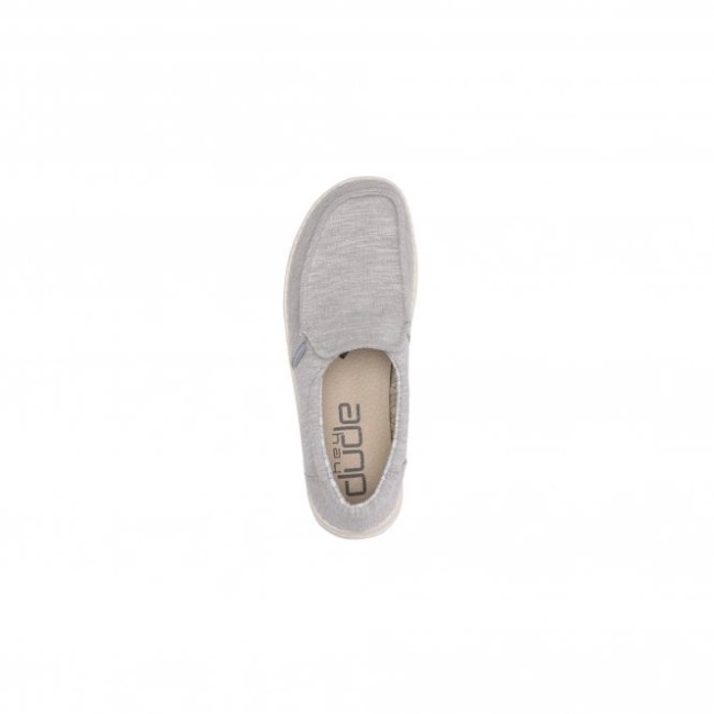 Heydude ミスティ フリース グレー