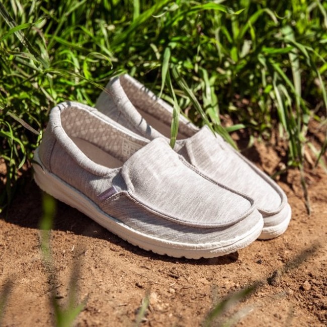 Heydude ミスティ フリース グレー