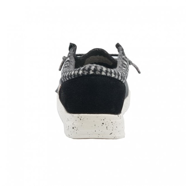 Heydude ポリー リサイクル レザー ブラック