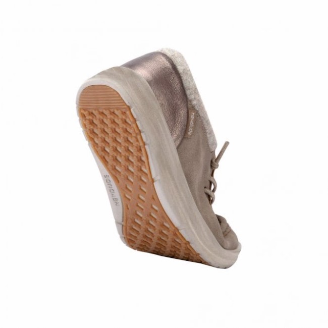 Heydude Polly リサイクル レザー ライト トープ