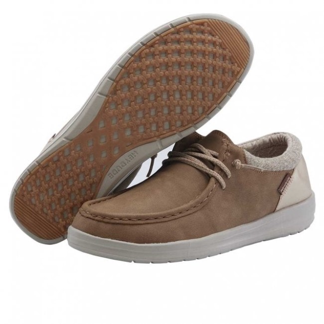 Heydude ポリー リサイクル レザー ナット