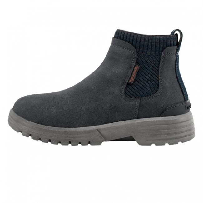 Heydude スコット ユース リサイクル レザー ディープ ブルー