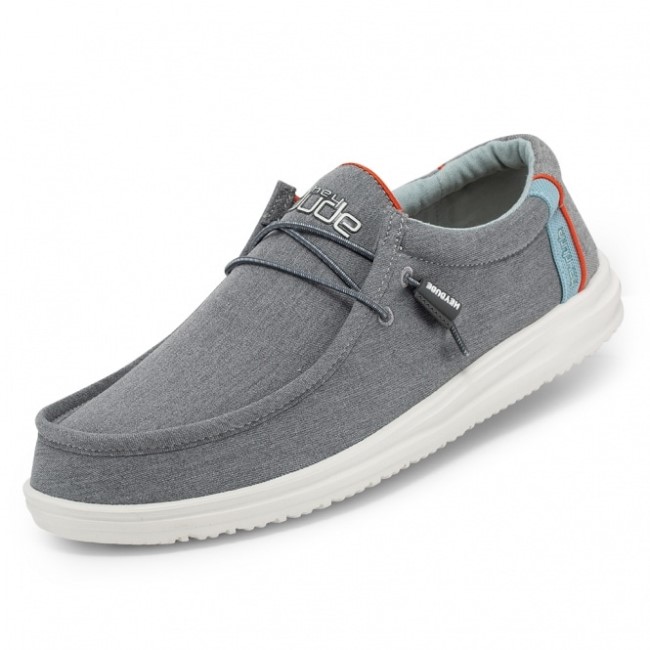 ヘイデュード ウォーリー キャンバス エアフロー グラナイト