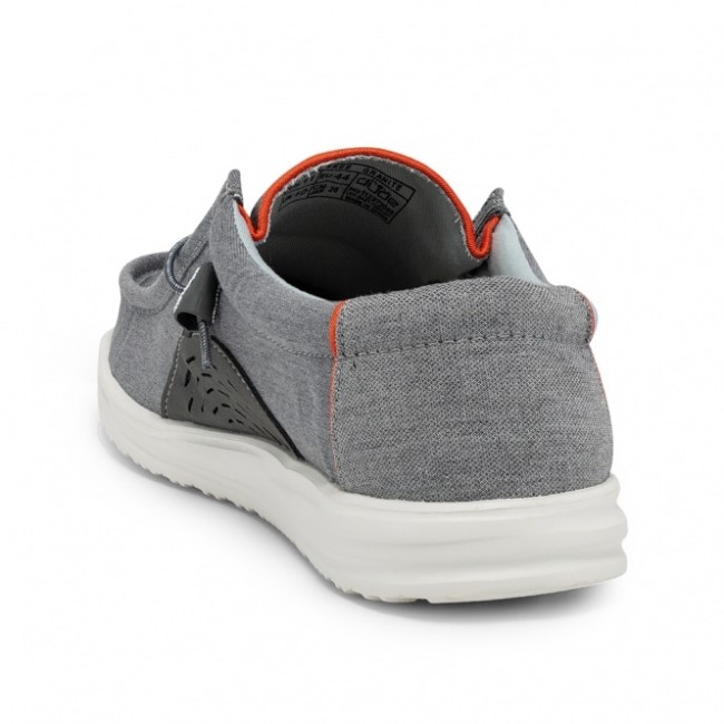 ヘイデュード ウォーリー キャンバス エアフロー グラナイト