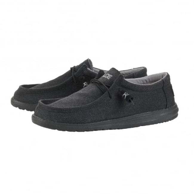 Heydude ウォーリー クラシック ジェット ブラック