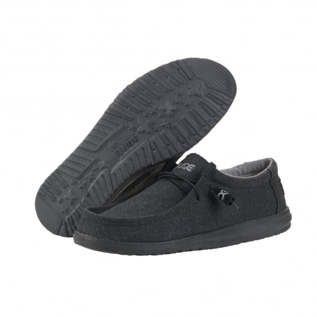 Heydude ウォーリー クラシック ジェット ブラック