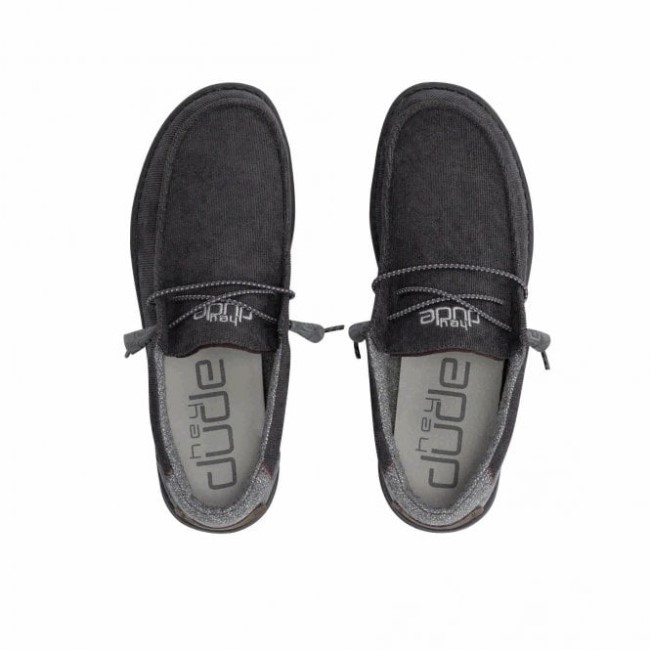 Heydude ウォーリー コーデュロイ シャドーグレー