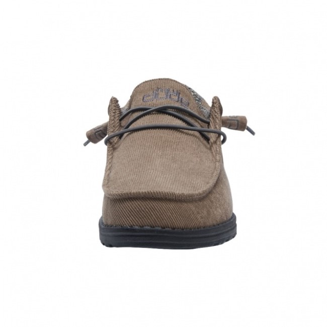 Heydude ウォーリー コーデュロイ タン