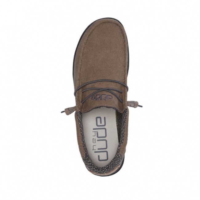 Heydude ウォーリー コーデュロイ タン