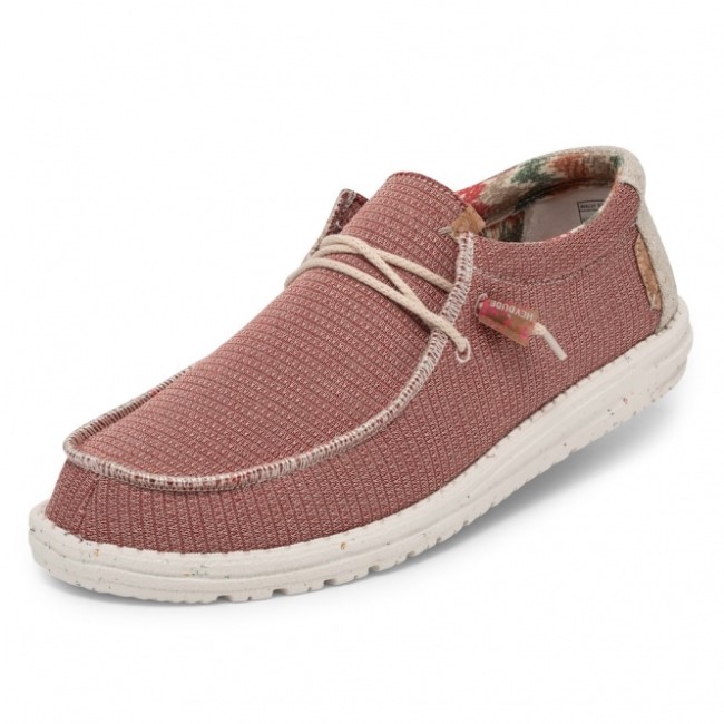 ヘイデュード ウォーリー エコ ソックス レッドウッド