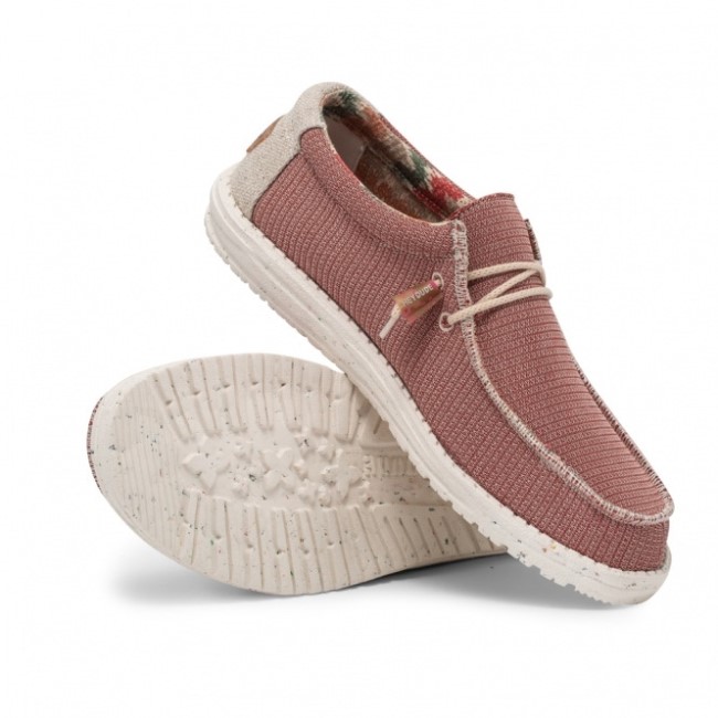 ヘイデュード ウォーリー エコ ソックス レッドウッド