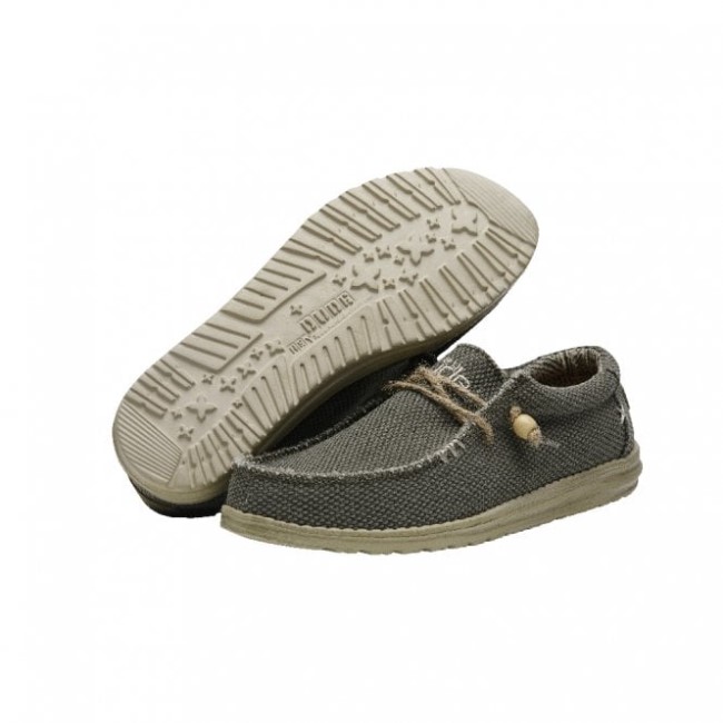 ヘイデュード ウォーリー ナチュラル アーミー