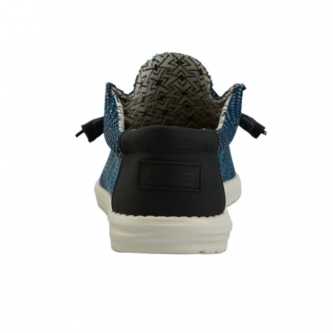 Heydude ウォーリー ソックス ブルー グリーン