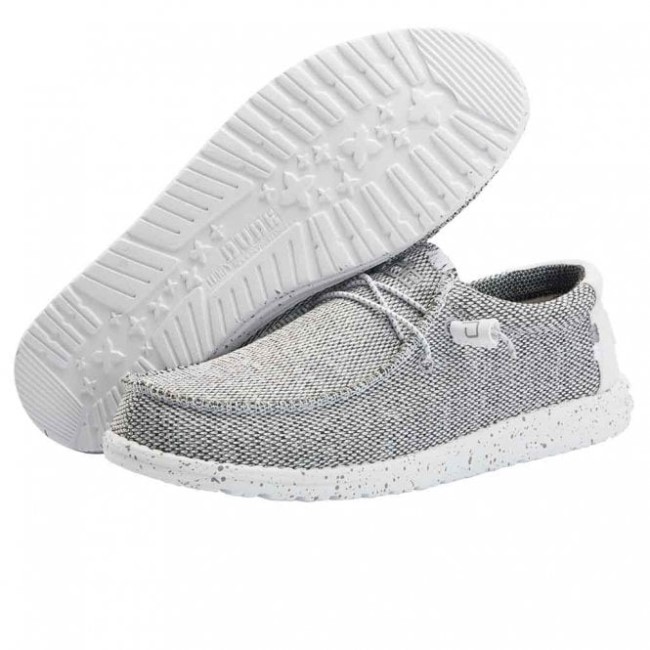 Heydude ウォーリー ソックス ブライト ホワイト