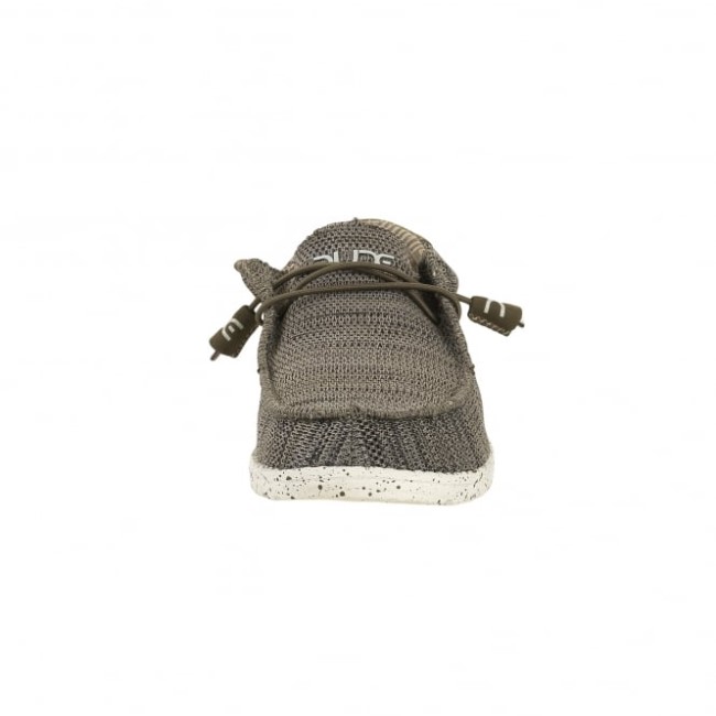 Heydude ウォーリー ソックス ブラウン