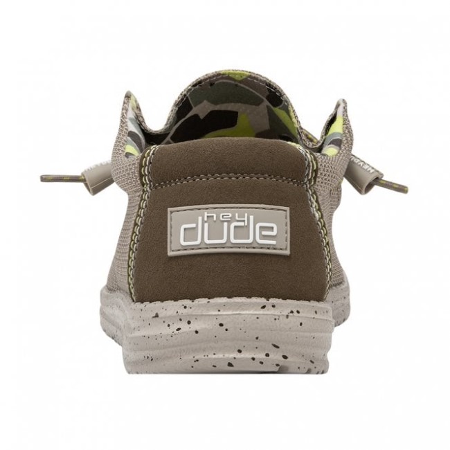 ヘイデュード ウォーリー ソックス キャメル