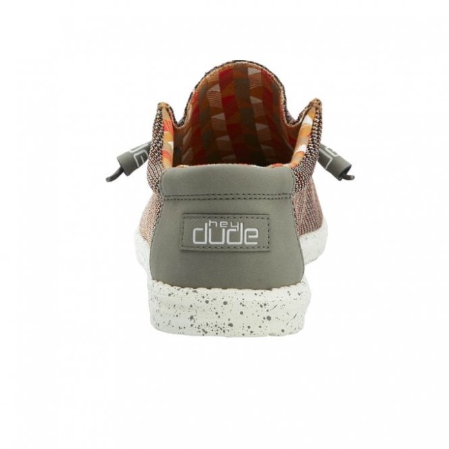 Heydude ウォーリー ソックス キャニオン レッド