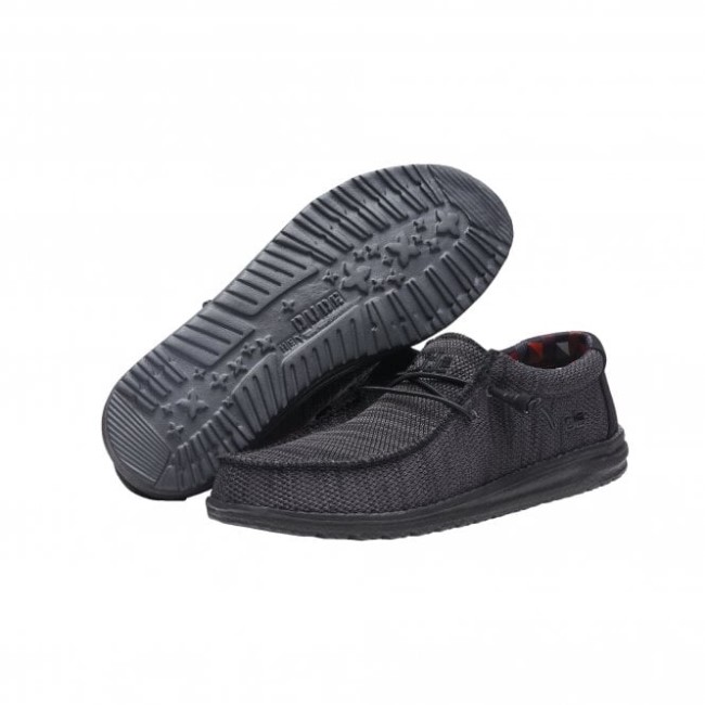 Heydude ウォーリー ソックス ジェット ブラック