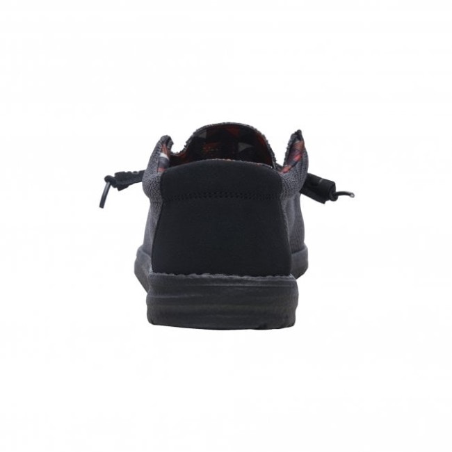 Heydude ウォーリー ソックス ジェット ブラック