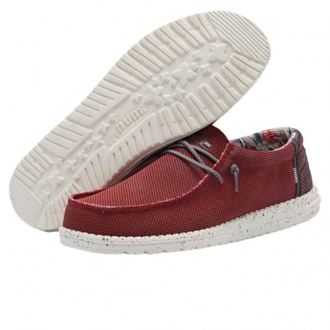 Heydude ウォーリー ソックス カイトレッド