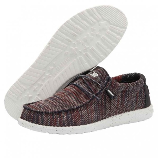 Heydude ウォーリー ソックス レッド