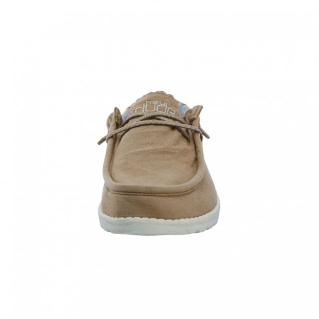 ヘイデュード ウォリー ウォッシュド キャンバス タバコ