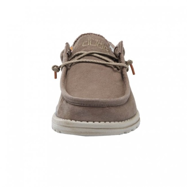 ヘイデュード ウォリー ウォッシュド キャンバス ウォールナット