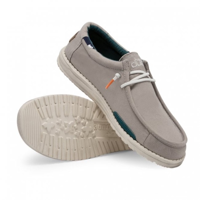 ヘイデュード ウォーリー ウォッシュ スモーク グレイ