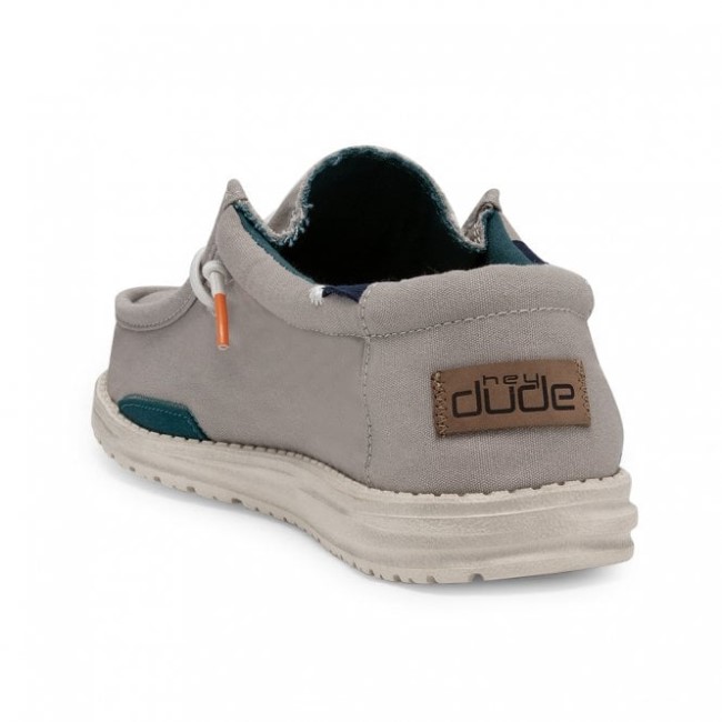 ヘイデュード ウォーリー ウォッシュ スモーク グレイ