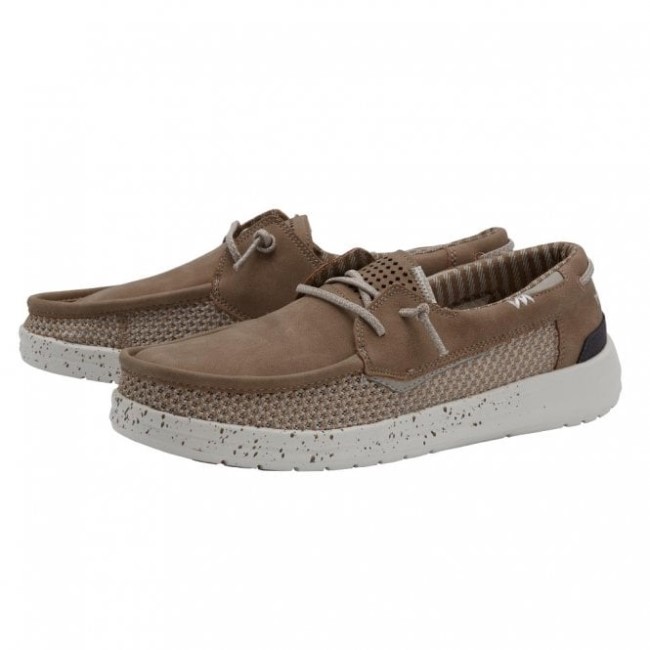 Heydude ウェルシュ メッシュ グリップ ベージュ