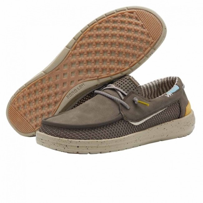 Heydude ウェルシュ メッシュ グリップ チョコ