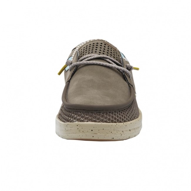 Heydude ウェルシュ メッシュ グリップ チョコ