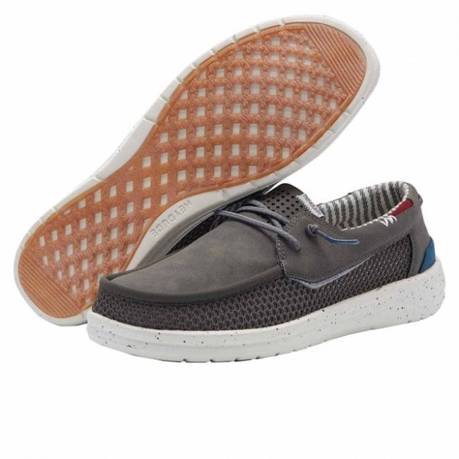 Heydude ウェルシュ メッシュ グリップ ダークグレー